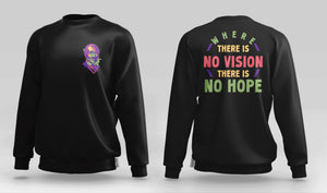 "Where there is no vision, there is no hope.” George Washington Carver Crewneck