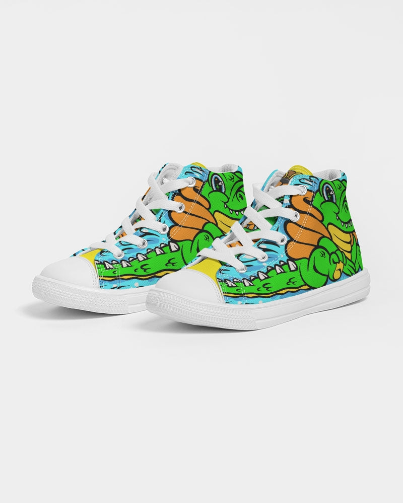 See you later Gator Kids Hightop Canvas Shoe