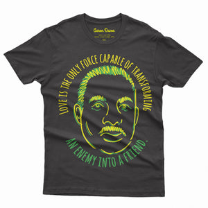 Adult Tees MLK “ “Love is the only force capable of transforming an enemy into a friend.” MLK freeshipping - Aarondavoe