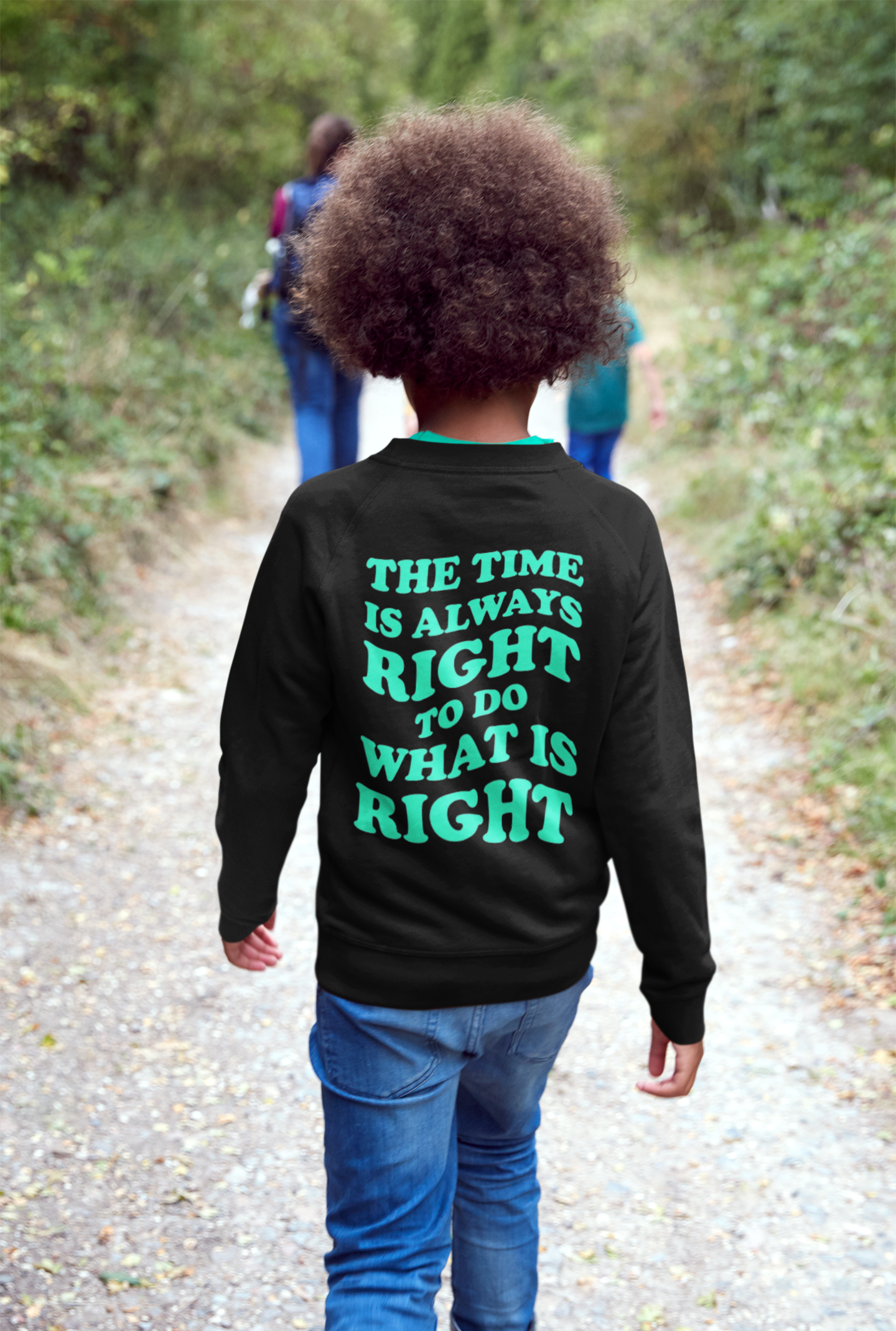 The time is always Right to do what is Right Sweater