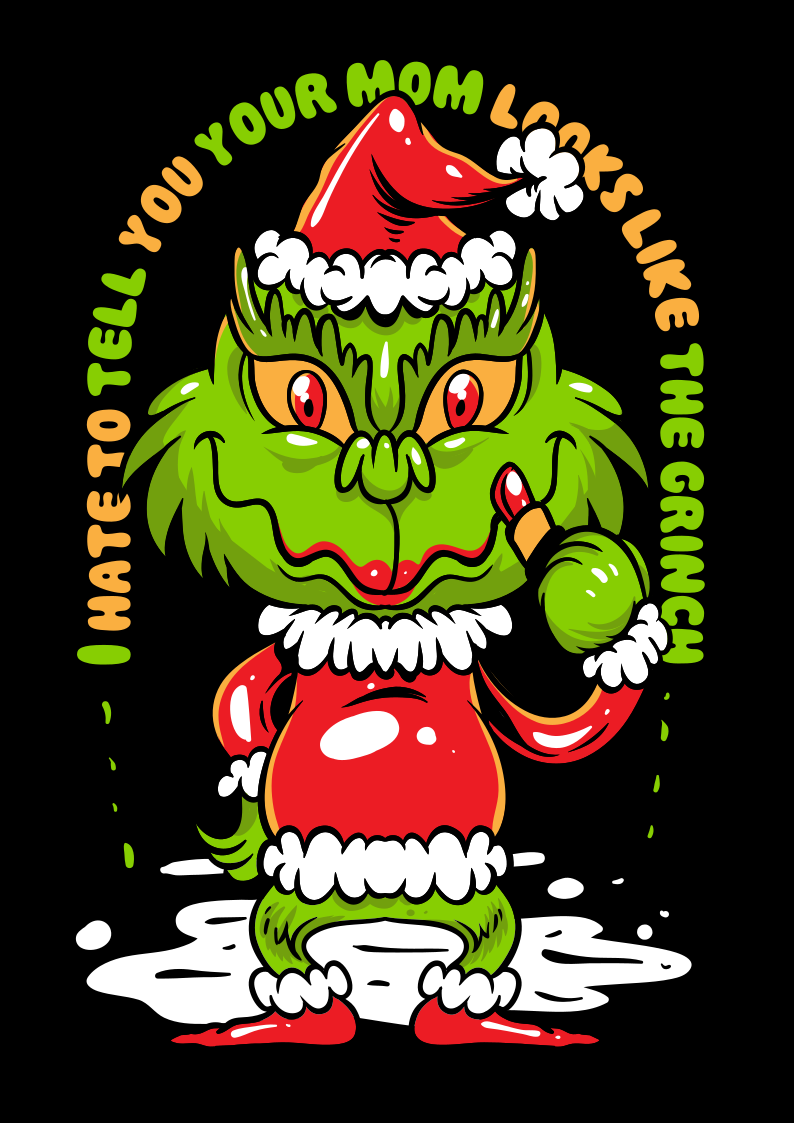 The Grinch Adults Tees freeshipping - Aarondavoe